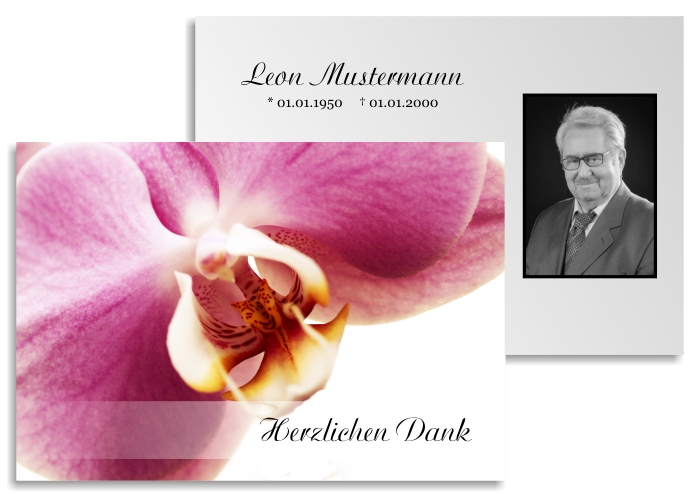Danksagungskarten Trauer Danksagungskarten Trauer