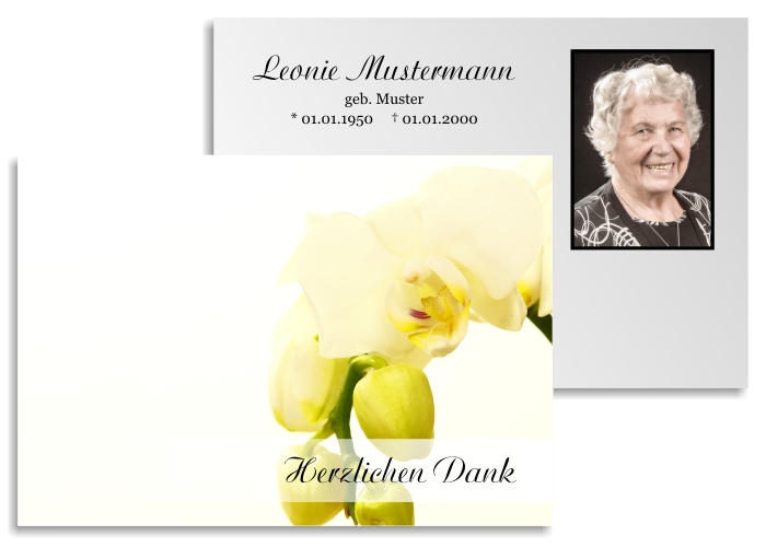 Danksagungskarten Trauer Danksagungskarten Trauer