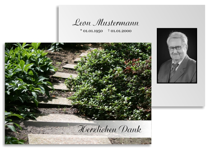 Danksagungskarten Trauer Danksagungskarten Trauer