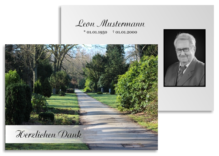 Danksagungskarten Trauer Danksagungskarten Trauer