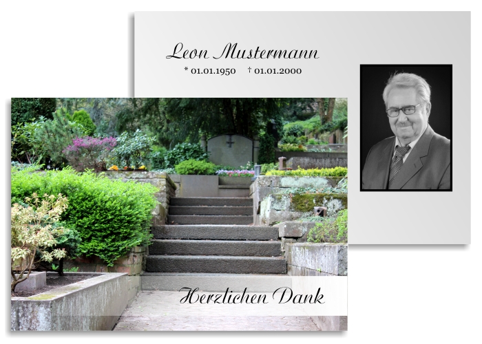 Danksagungskarten Trauer Danksagungskarten Trauer