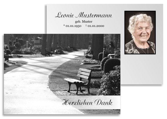Danksagungskarten Trauer Danksagungskarten Trauer