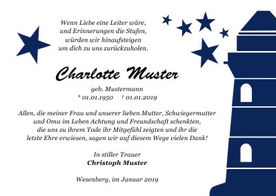 Persönliche Dankeskarten nach Begräbnis. Favoriten und beliebte Karten. Danksagungen nach Todesfall, Beerdigung und Trauerfall drucken.