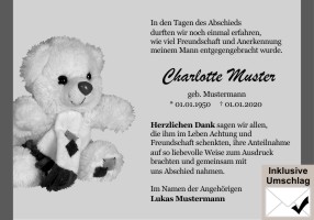 Schlichte Motive in schwarz weiß. Danksagungen Trauer nach Beerdigung, Todesfall und im Trauerfall